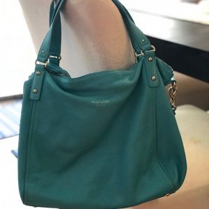 Teal Kate Spade Hobo